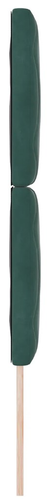 Cabeceira de Veludo de Blocos de Diamante Verde Escura vidaXL 80 cm, C