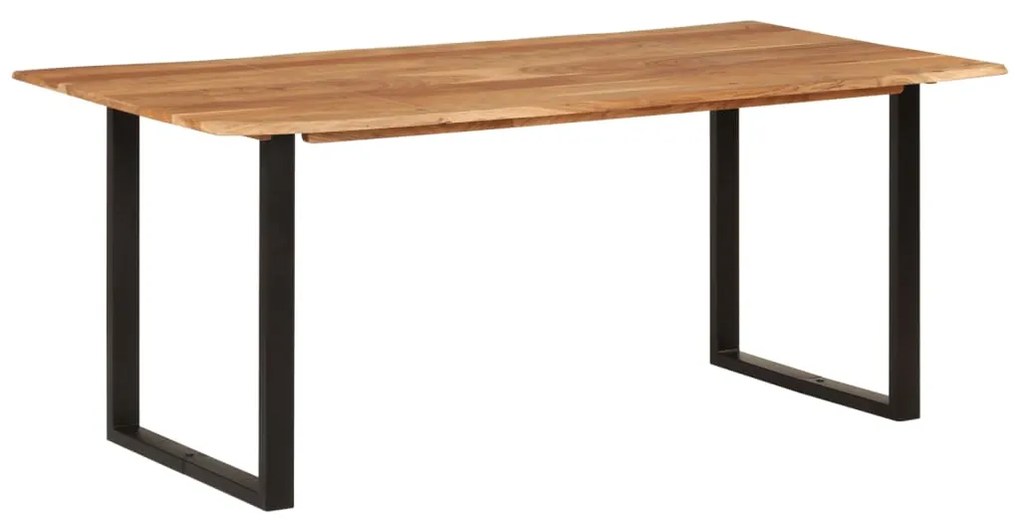Mesa de jantar 180x90x76 cm madeira de acácia maciça