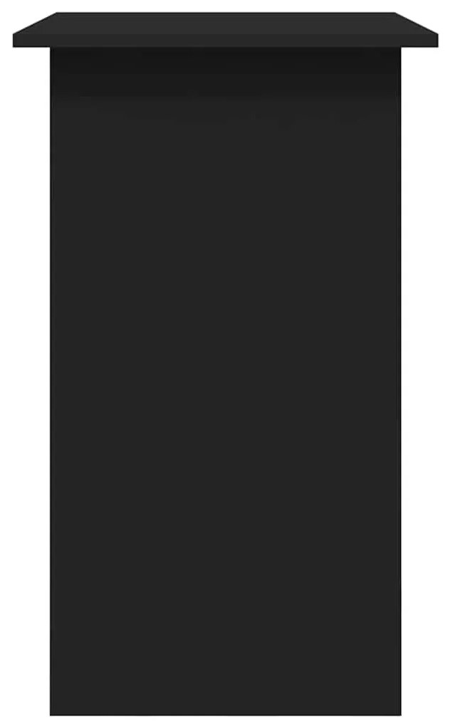 Secretária 80x45x74 cm derivados de madeira preto