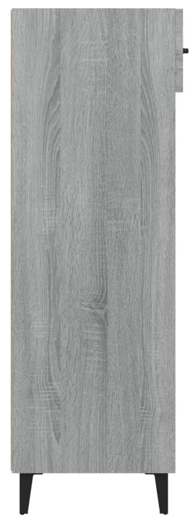 Sapateira 60x35x105 cm derivados de madeira cinzento sonoma