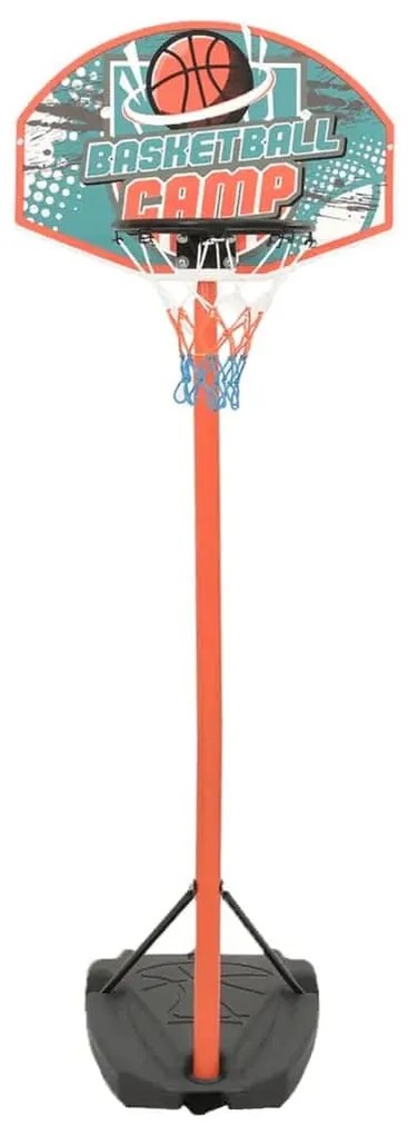 Conjunto jogo de basquetebol portátil ajustável 180-230 cm