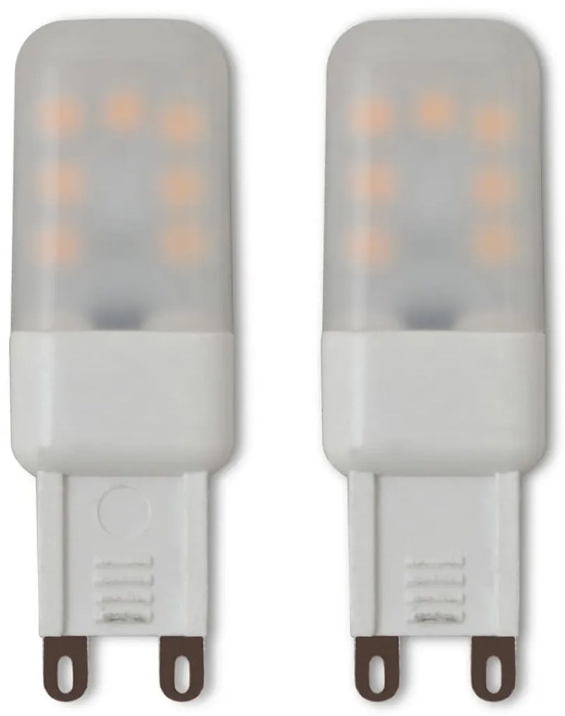 Candeeiro de teto com 3 lâmpadas LED G9 120 W