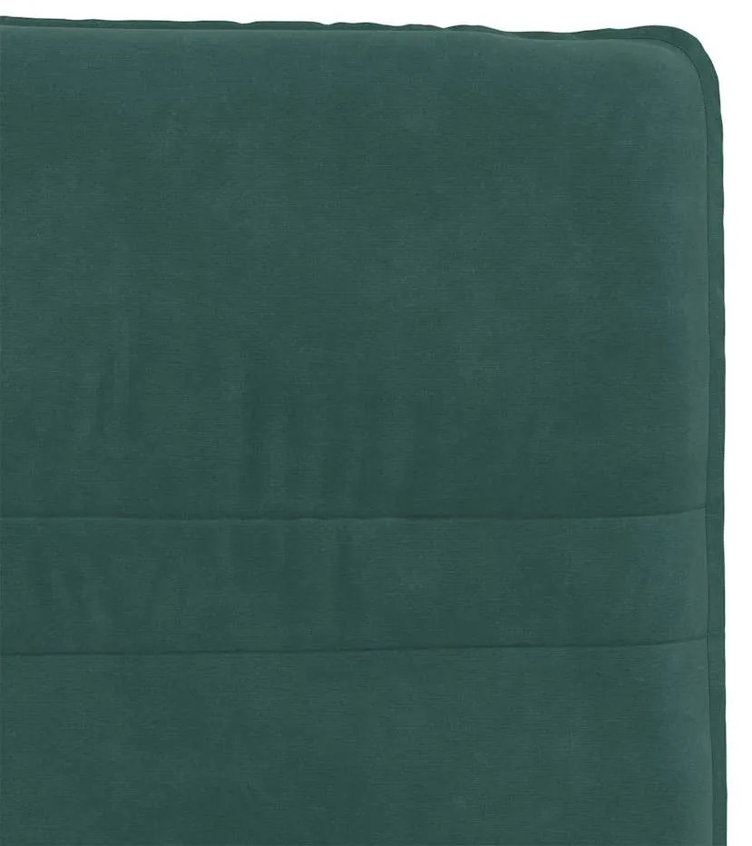 Cadeiras de jantar 2 pcs veludo verde-escuro