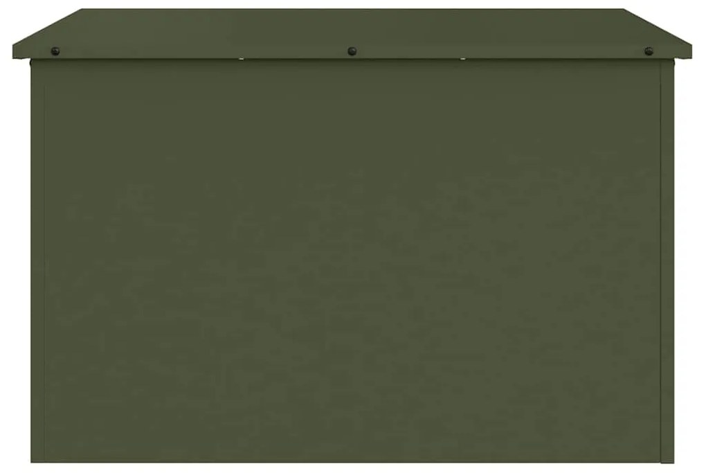 Caixa de Armazenamento Externa Verde-oliva 80 x 50.5 x 50 cm