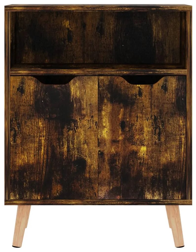 Aparador 60x30x72 cm derivados de madeira carvalho fumado