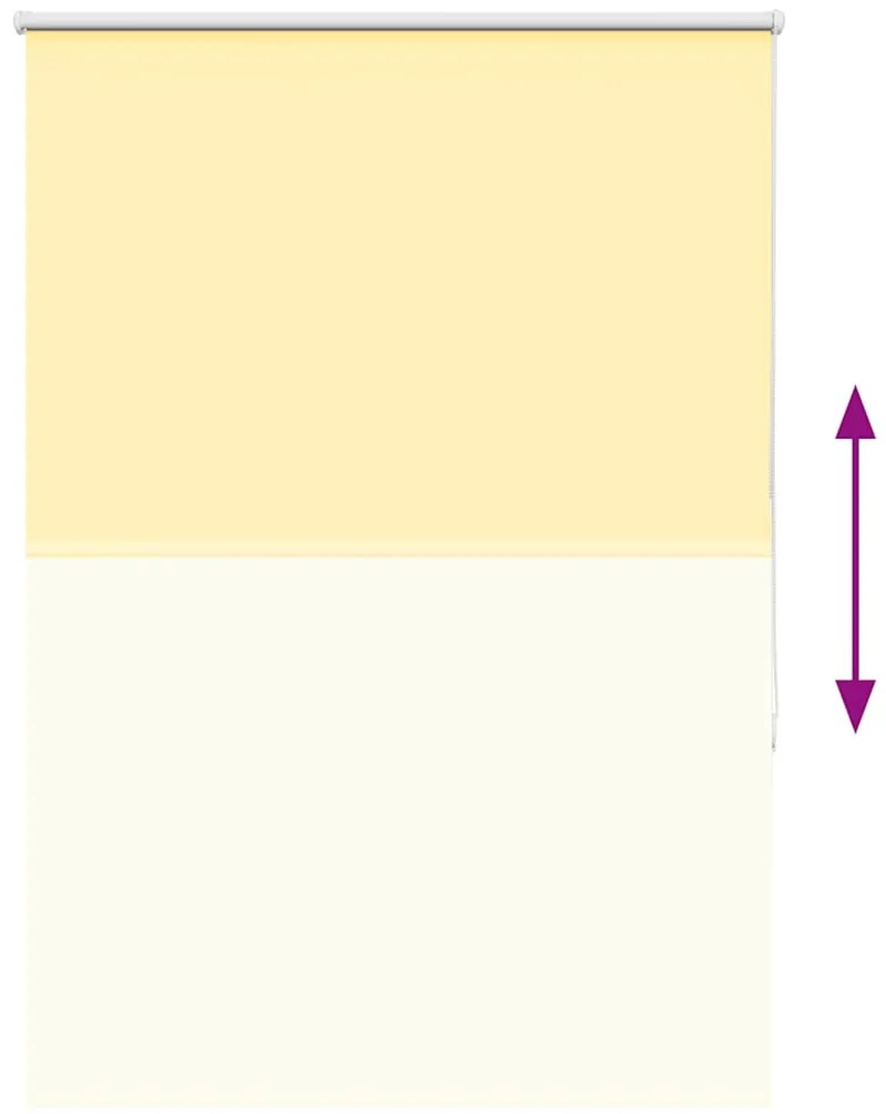 Persiana de enrolar 95x150 cm largura tecido 90,7 cm poliéster