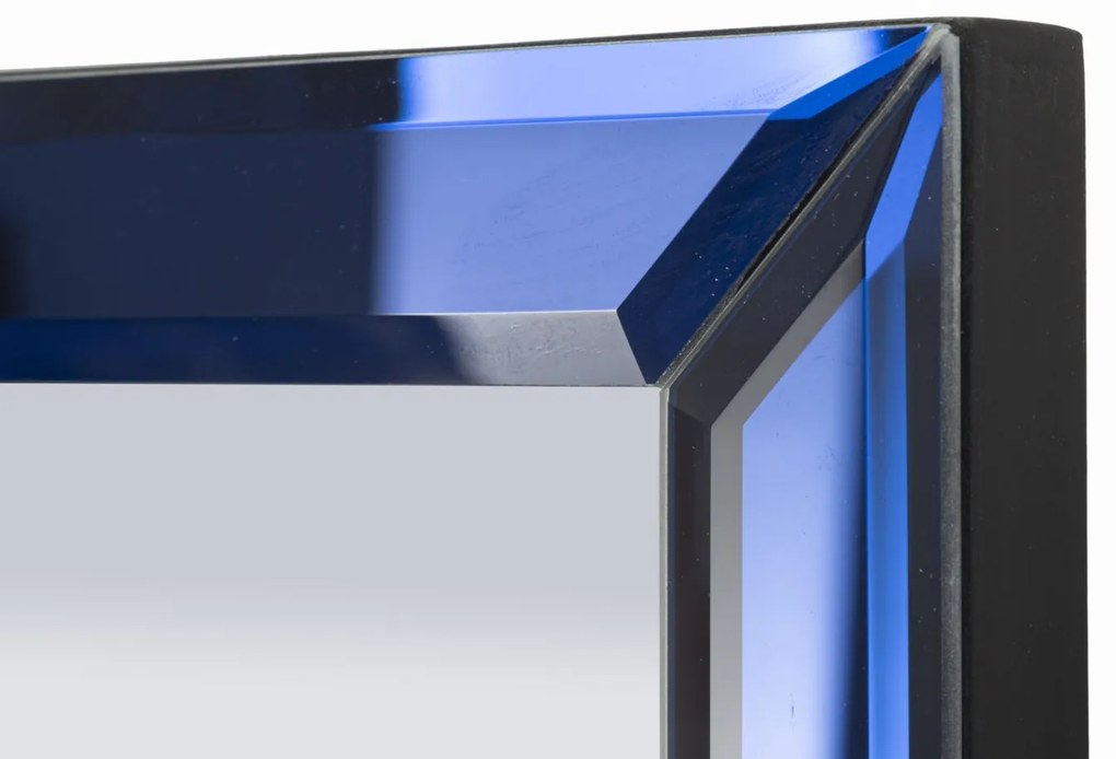 ESPELHO DE PAREDE 55X2X150 CM (TAMANHO INTERIOR DO ESPELHO 49X143,5 CM) AZUL