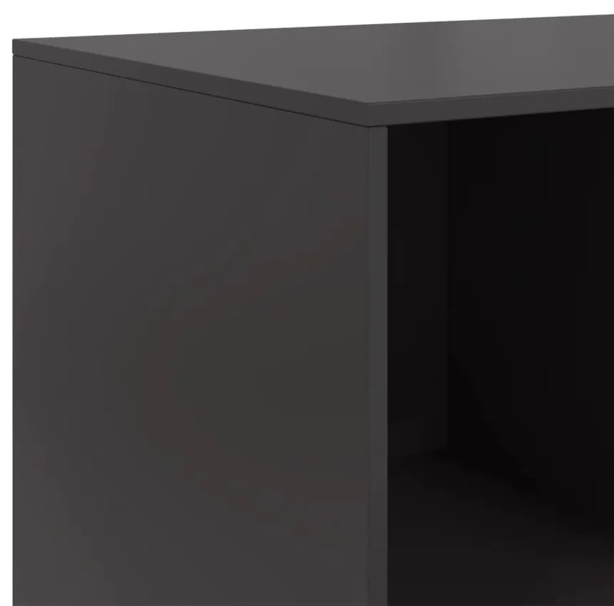 Aparador 99x39x73 cm aço preto