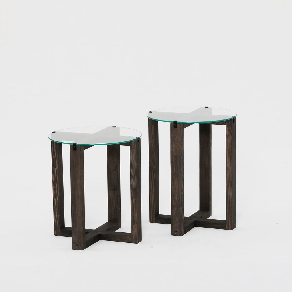 Mesa de Apoio Amalfi – Antracite – Largura: 40 cm, Altura: 45 cm e 50