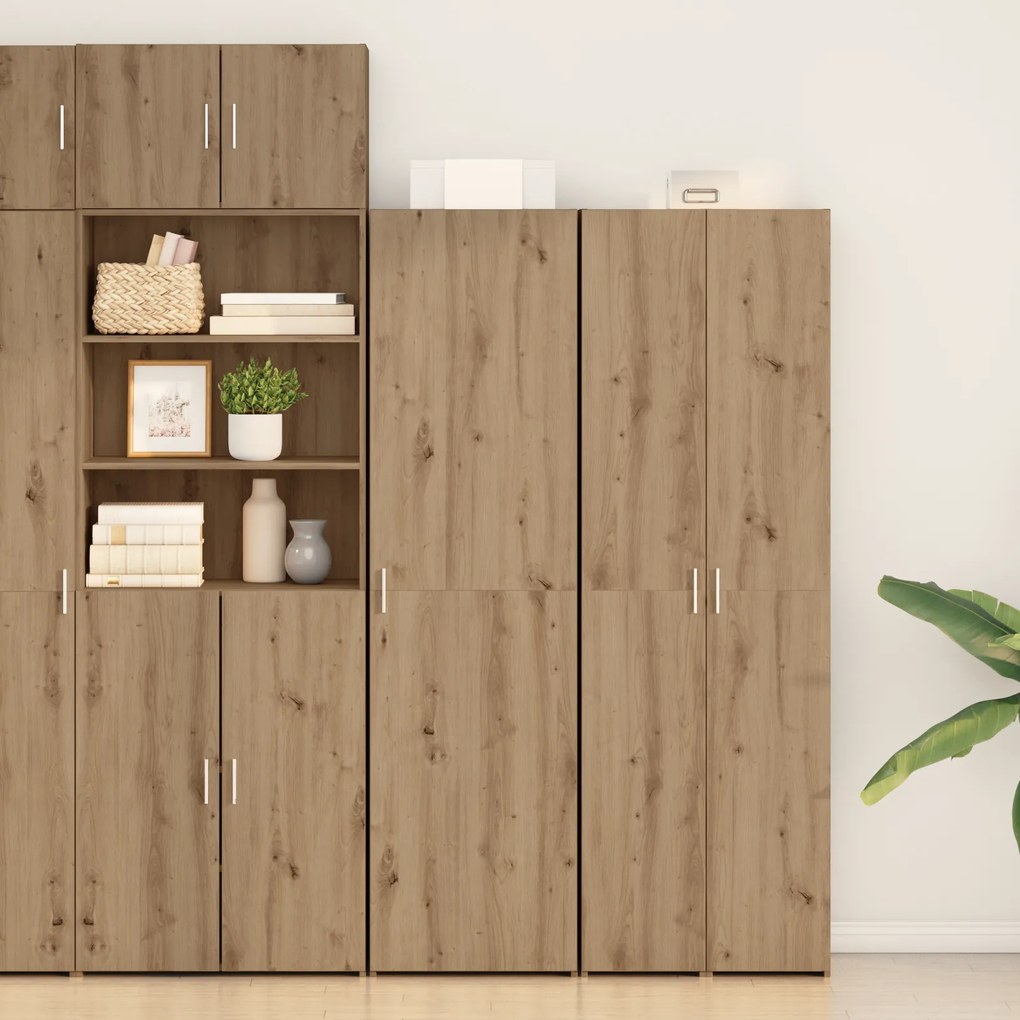 Highboard de Carvalho Artesanal 50x42.5x185 cm Madeira Engenharia