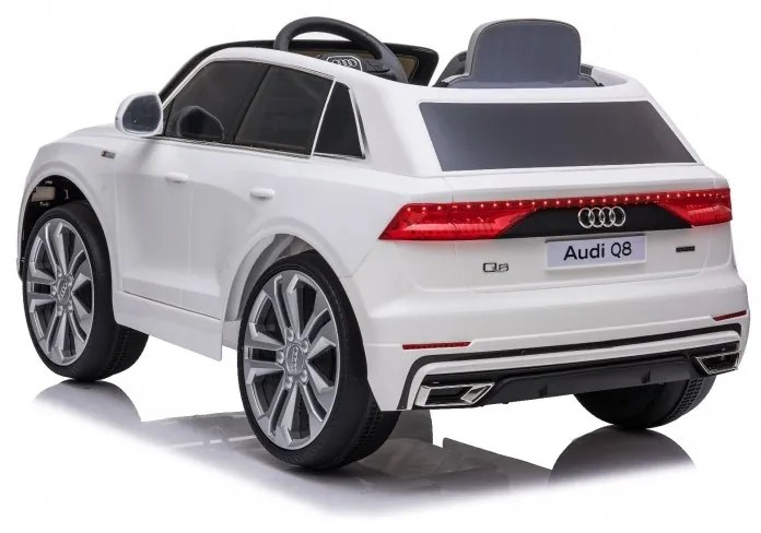 Audi Q8 bateria 12V Crianças Branco