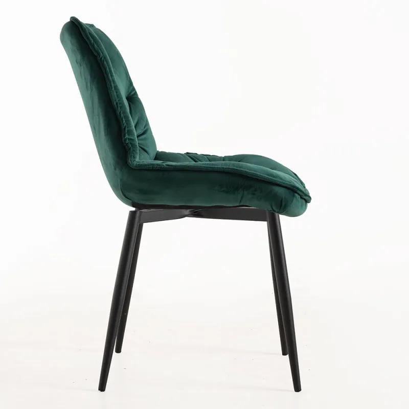 Cadeira Miska Veludo - Verde