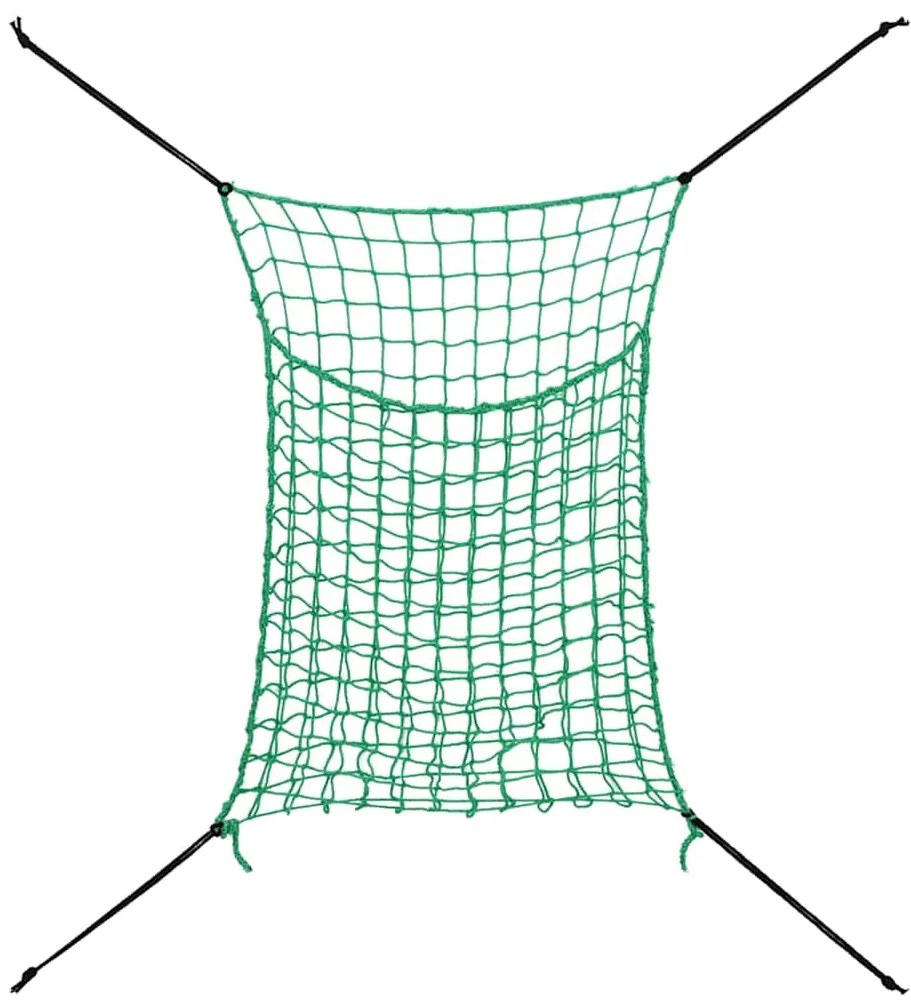 Redes para feno retangular PP 2 pcs 0,9x1,5 m