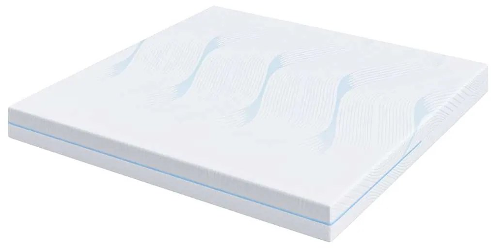 Colchões Branco 180 x 200 cm Tecido jacquard 100% poliéster