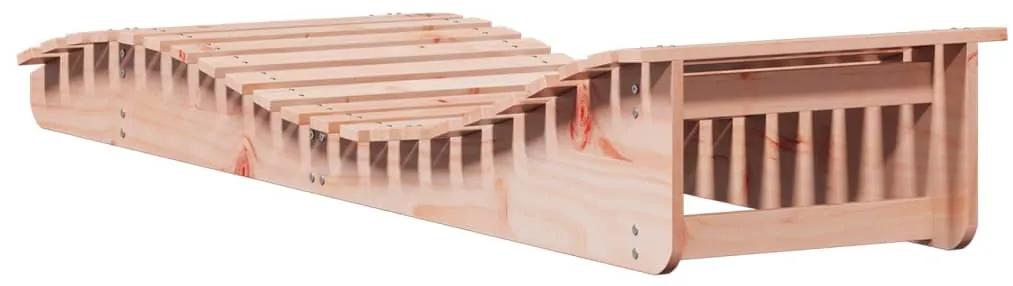 Espreguiçadeira 205x60x31,5 cm madeira de douglas maciça