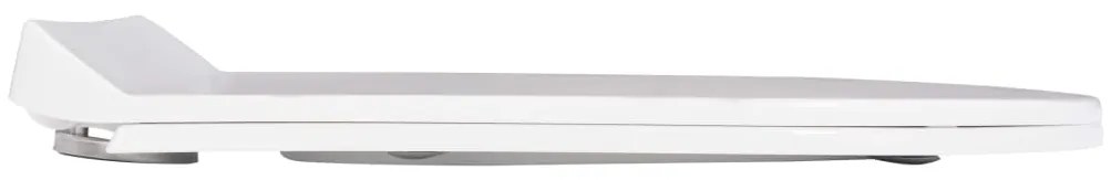 Tampo de sanita fecho suave com design remoção rápida branco