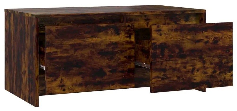 Mesa de centro 90x50x41,5 cm derivados madeira carvalho fumado