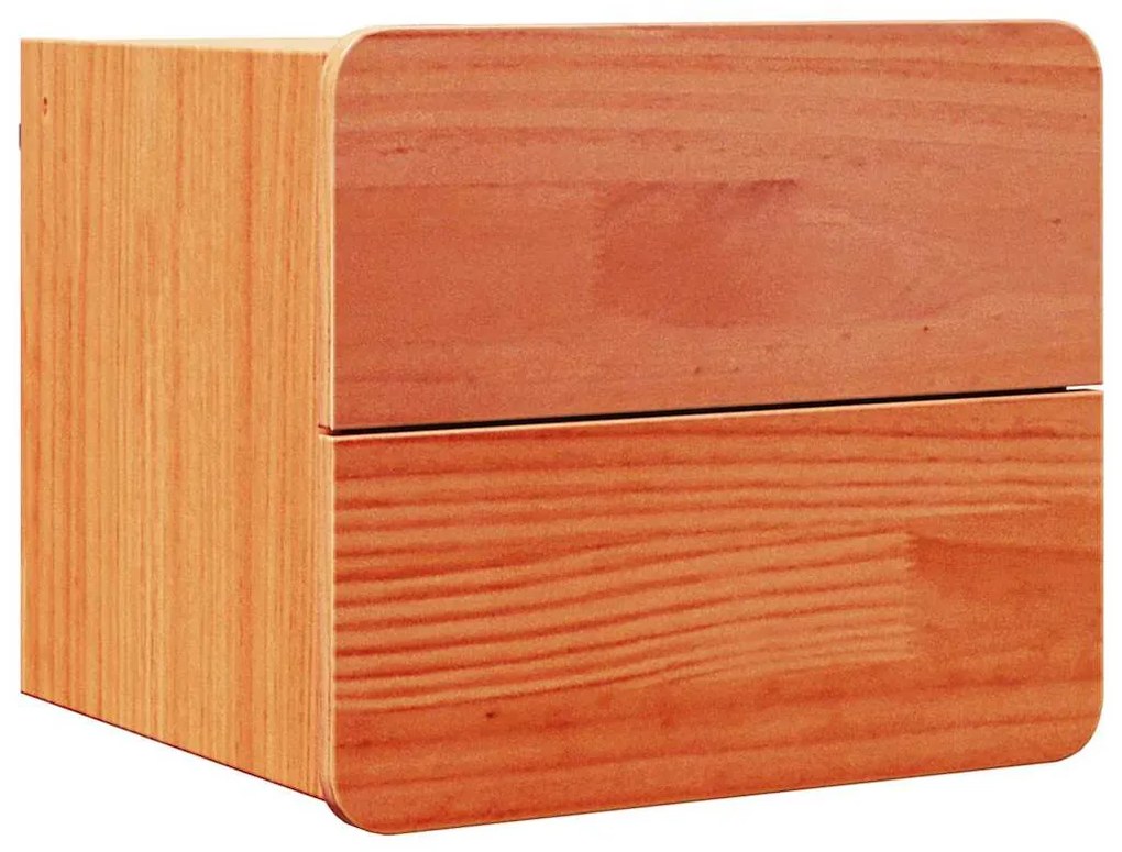 Mesa-de-cabeceira com gaveta 2 pcs Castanho 39 x 34 x 33 cm