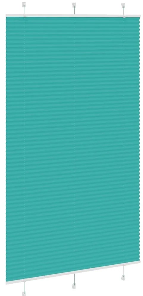 Plissado Cego Gasolina verde 115x200 cm Largura Tecido 114,4 cm