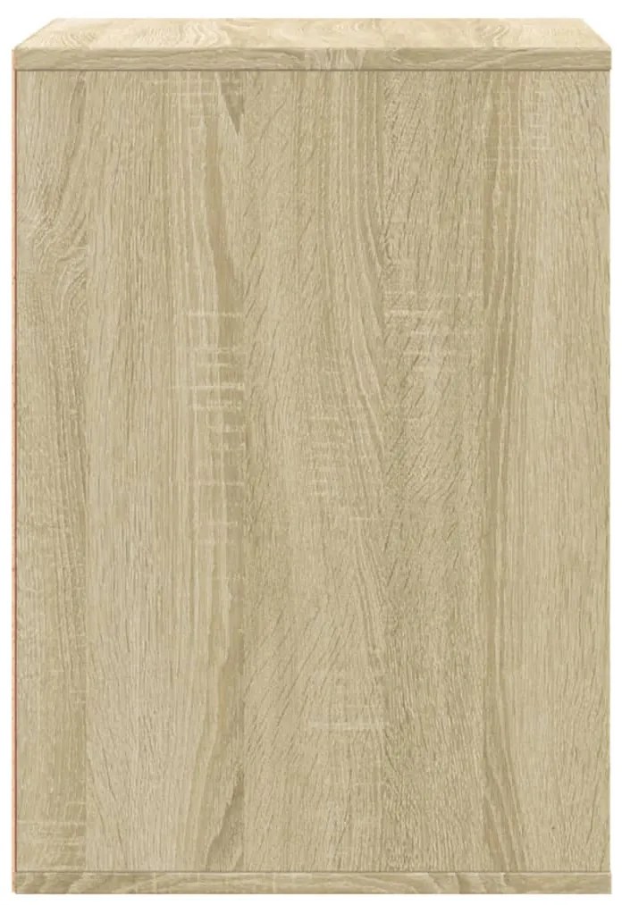 Cómoda com 3 Gavetas - 60x41x58 cm - derivados de madeira - carvalho s