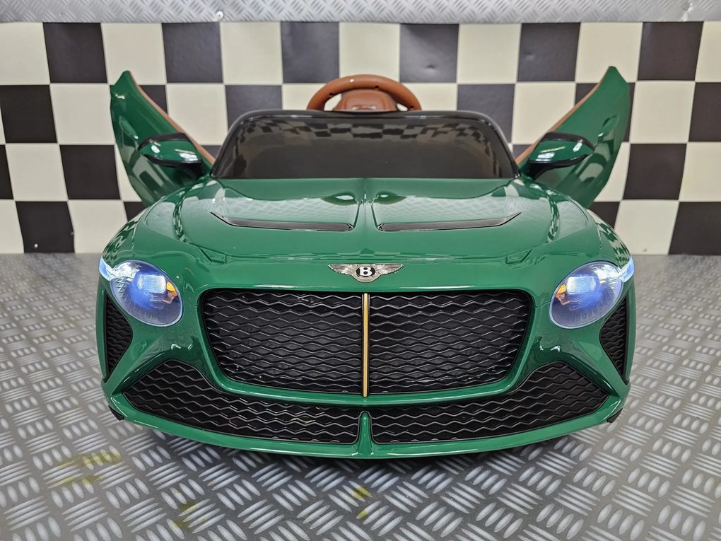 Carro elétrico para crianças Bentley Bacalar 12V VERDE METÁLICO