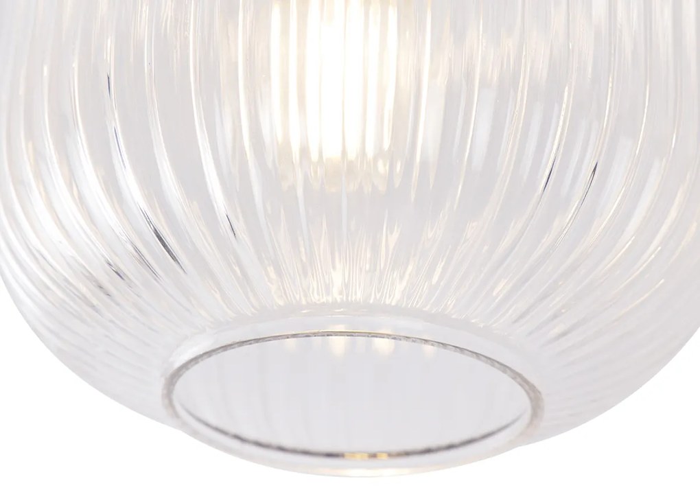 LED Candeeiro de teto inteligente latão com Wi-Fi A60 - Karel Art Deco