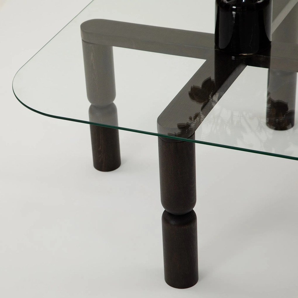 Mesa de Centro Kei – Antracite – 80x40x80 cm