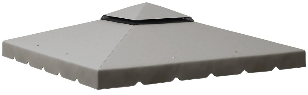Toldo de Substituição para Pérgola 300x300 cm Teto de Substituição par