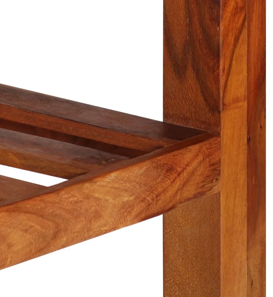 Aparador com 3 gavetas 110x30x80 cm madeira de acácia maciça