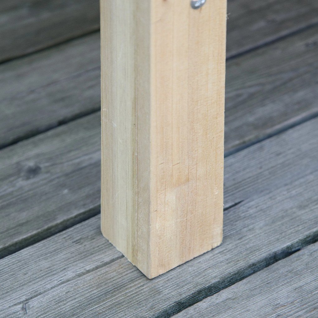 Horta Vertical Elevada com Prateleira 90x40x81cm Mesa de Cultivo de Ma