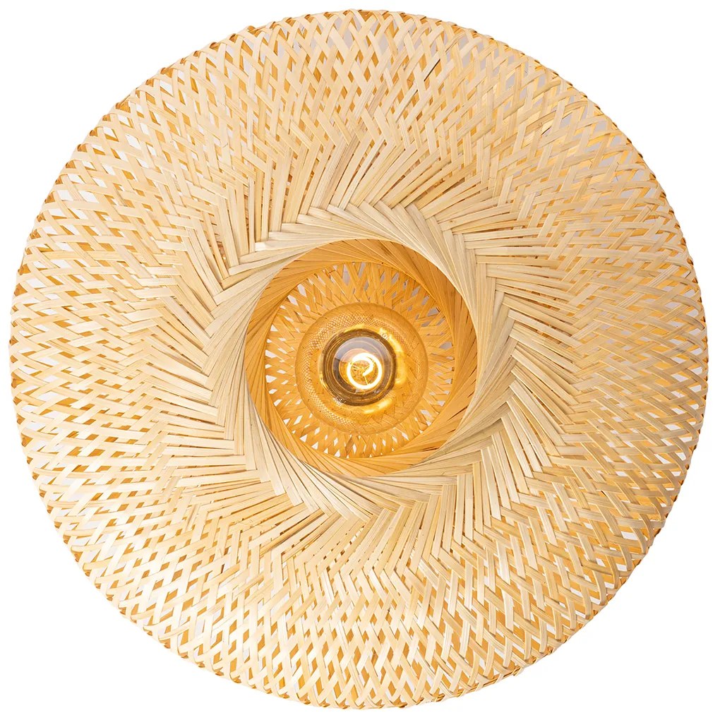 Candeeiro de teto oriental em bambu 50 cm - Ostrava