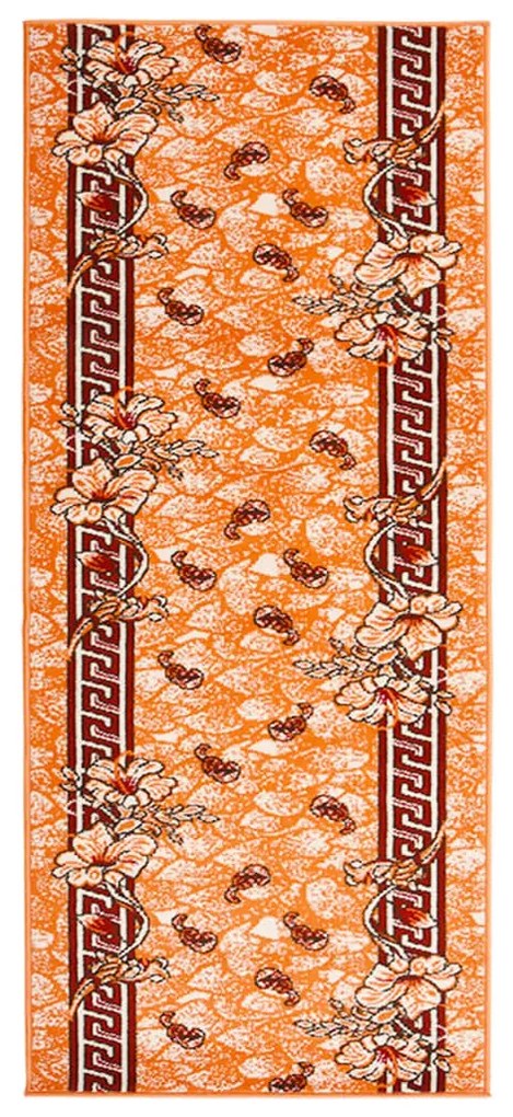 vidaXL Passadeira 100x300 cm polipropileno terracota