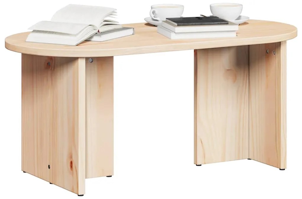 Mesa de centro Natural 80 x 39.5 x 35 cm