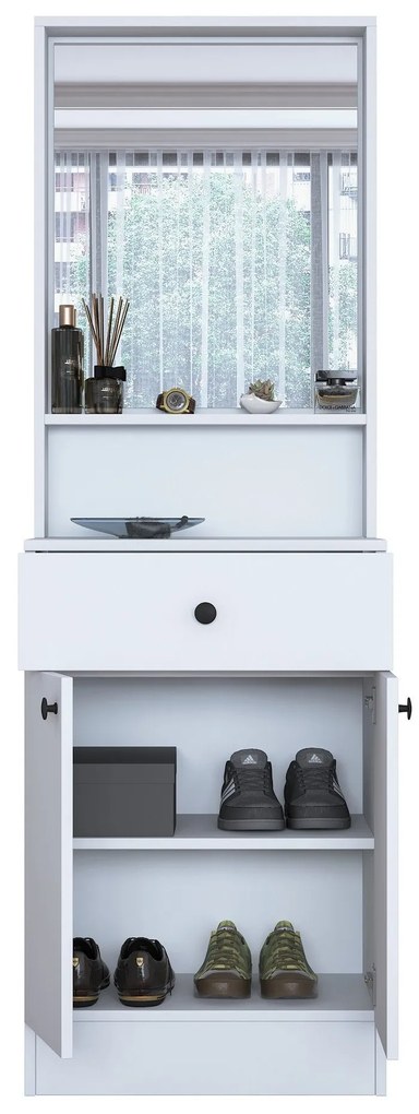 Hall Stand P6 – Branco – 60x182,8x35,5 cm