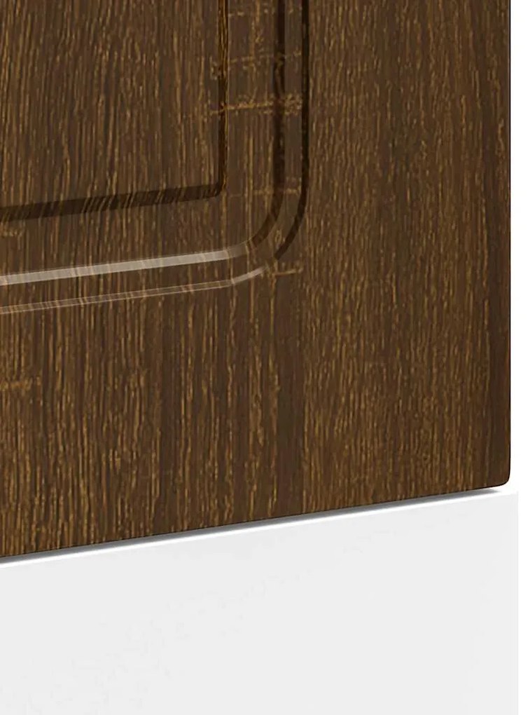 Painel máquina lavar louça Kalmar 45x1,5x67cm carvalho castanho