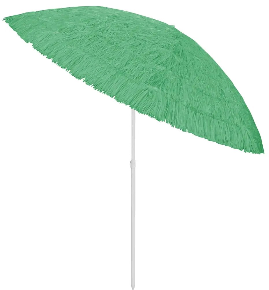 Guarda-sol de praia Hawaii 300 cm verde