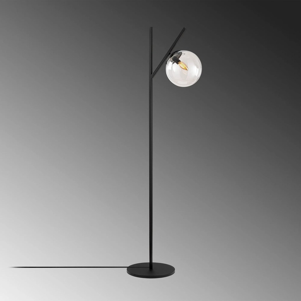 Candeeiro de Pé Fork – Preto – 31 x 45 x 152 cm