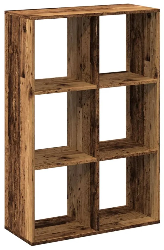 Estante divisória 69,5x29x103,5 cm deriv. madeira madeira velha