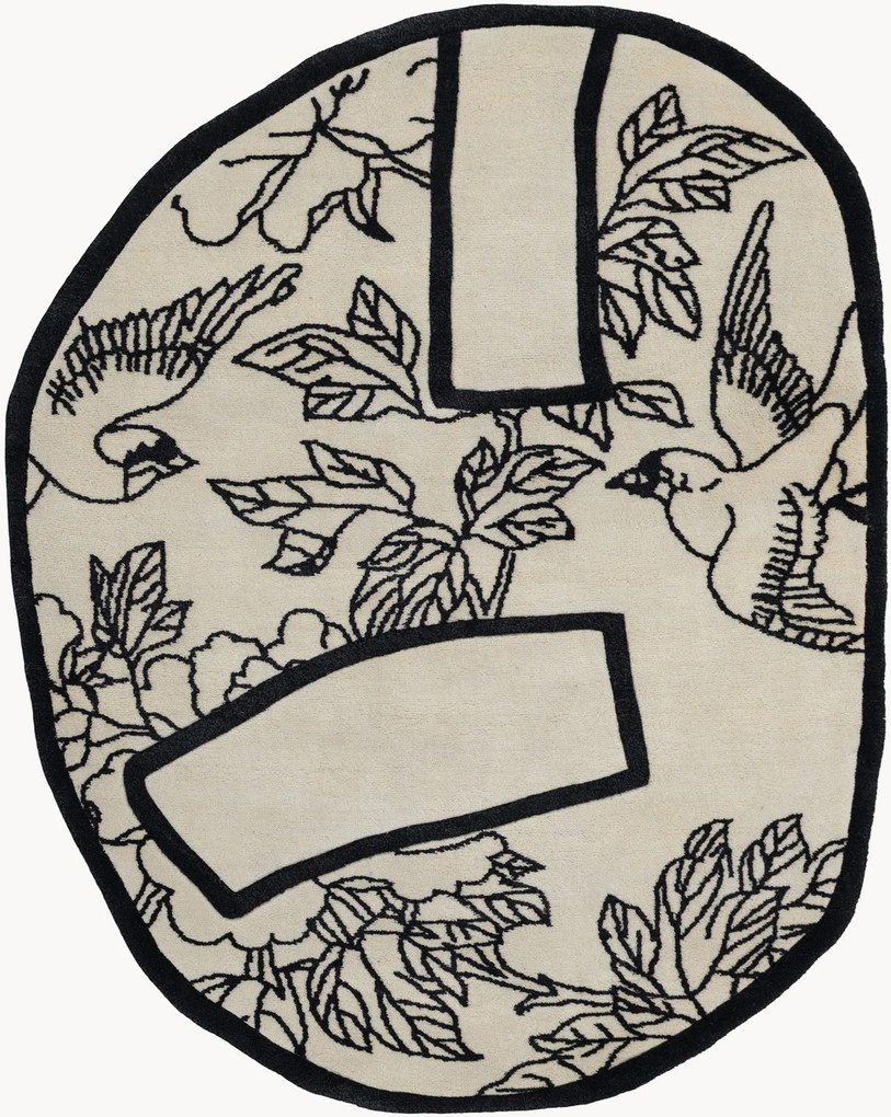 Tapete em lã artesanal Shape of a Break