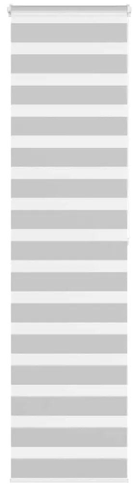 vidaXL Cortina de zebra 65x200 cm largura do tecido 60,9 cm poliéster