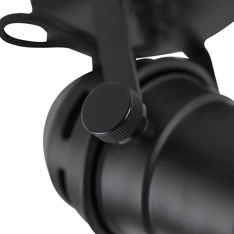 Projetores industriais preto rotativo e inclinável sem abajur - Movie