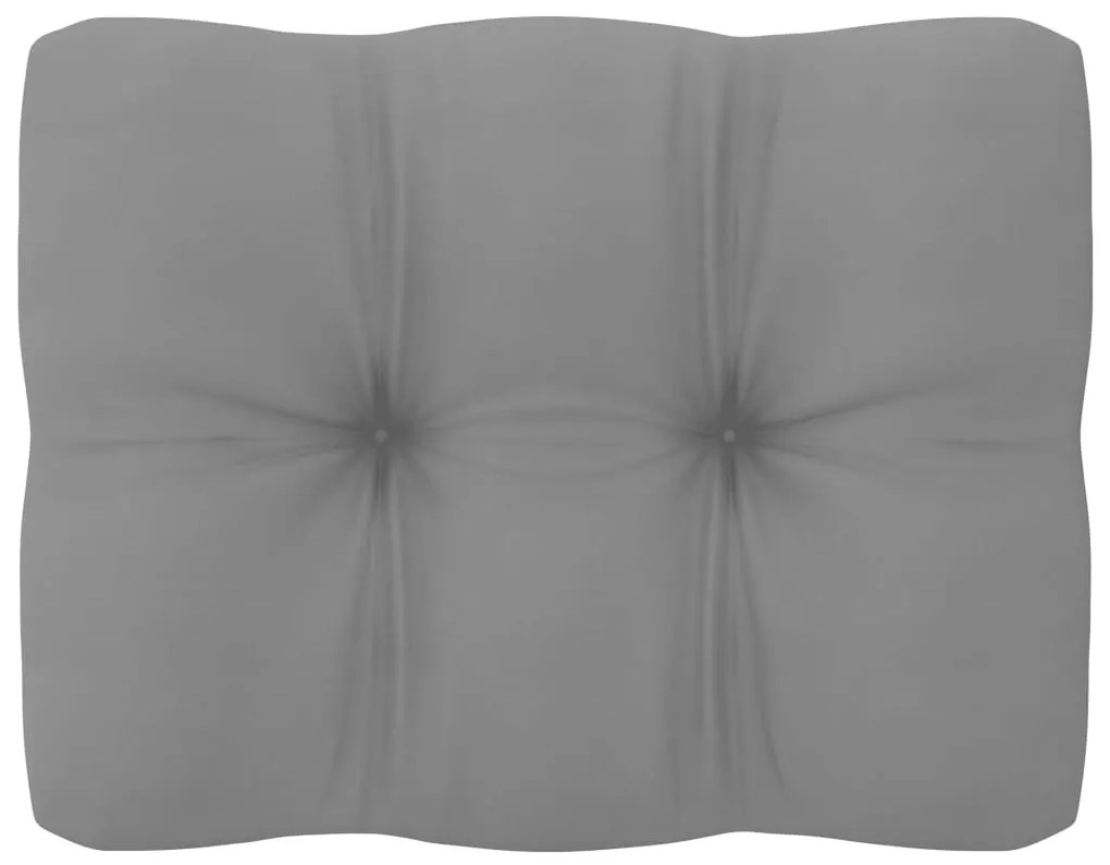 10 pcs conjunto lounge de jardim c/ almofadões pinho maciço