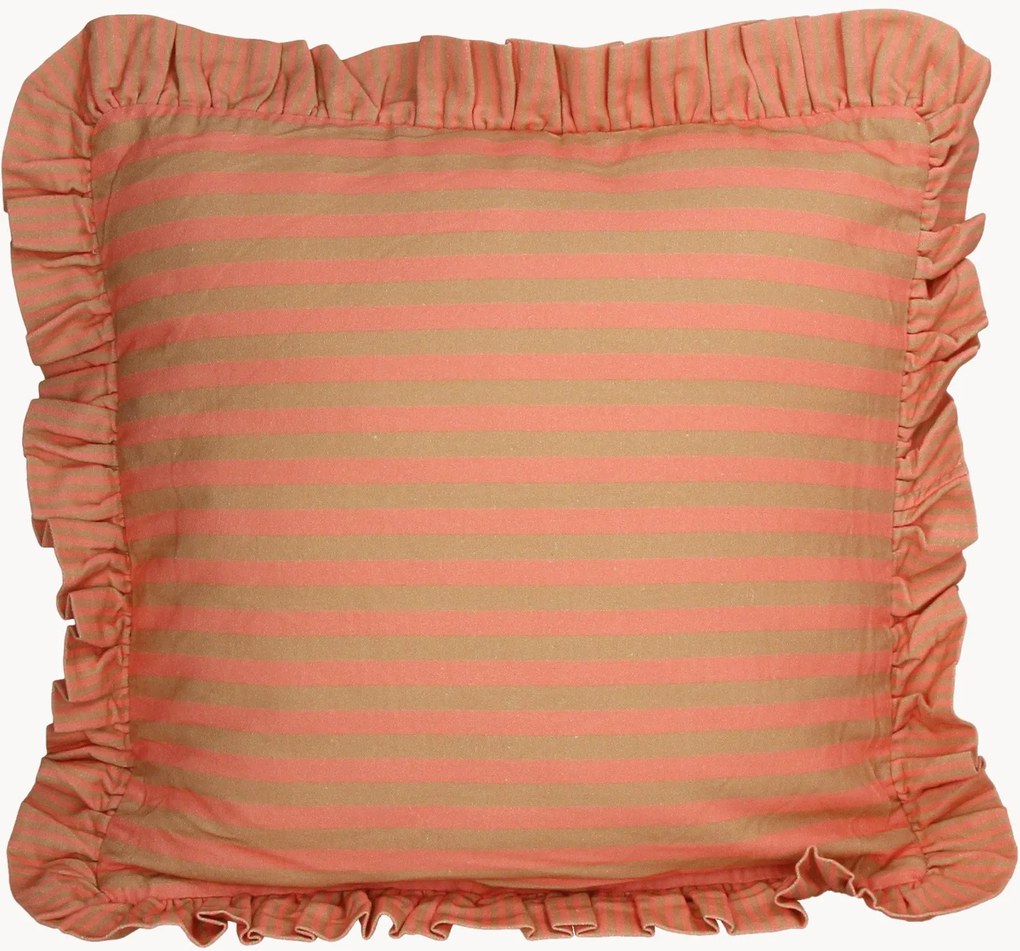 Almofada de algodão Ruffles