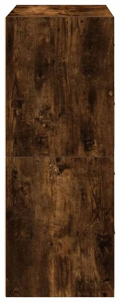 Armários c/ 2 gavetas 2 pcs 60x31x40 cm derivados madeira