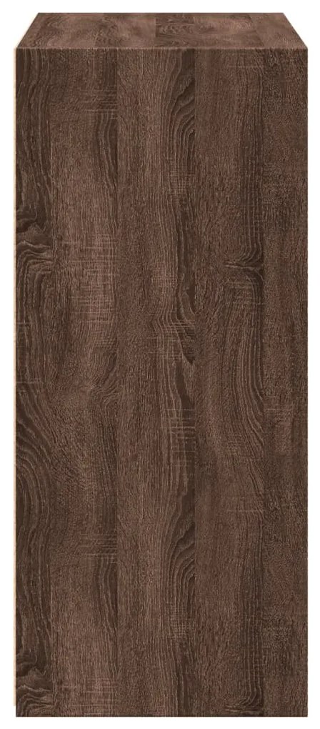 Aparador 70x41x93 cm derivados de madeira carvalho castanho