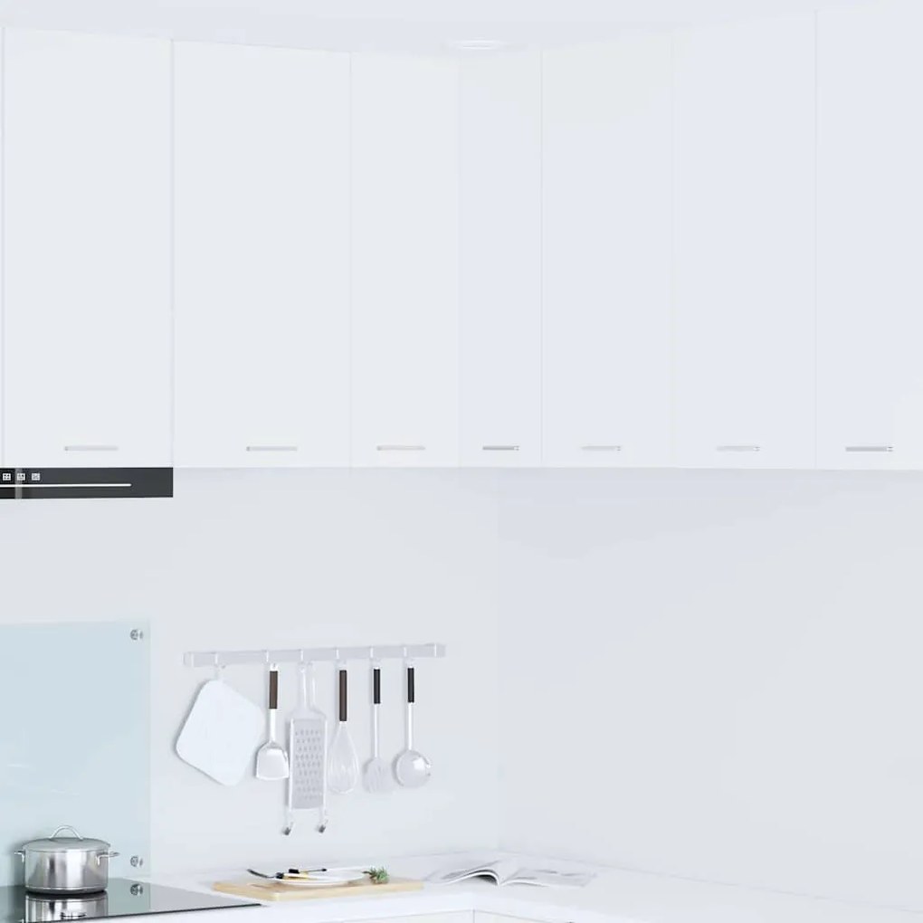 vidaXL Armário suspenso Branco 57 x 57 x 80 cm Madeira processada