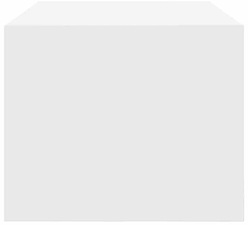 Móveis de TV 2 pcs 60x31x25,5 cm deriv. madeira branco