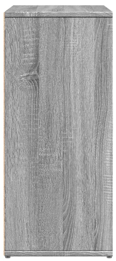 Aparadores 2 pcs 60x31x70 cm derivados madeira cinzento sonoma