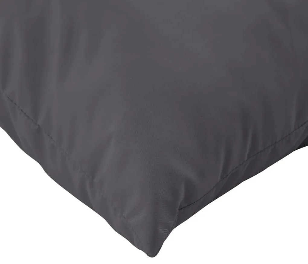 Almofadas de sofá 4 pcs 50x50 cm tecido antracite