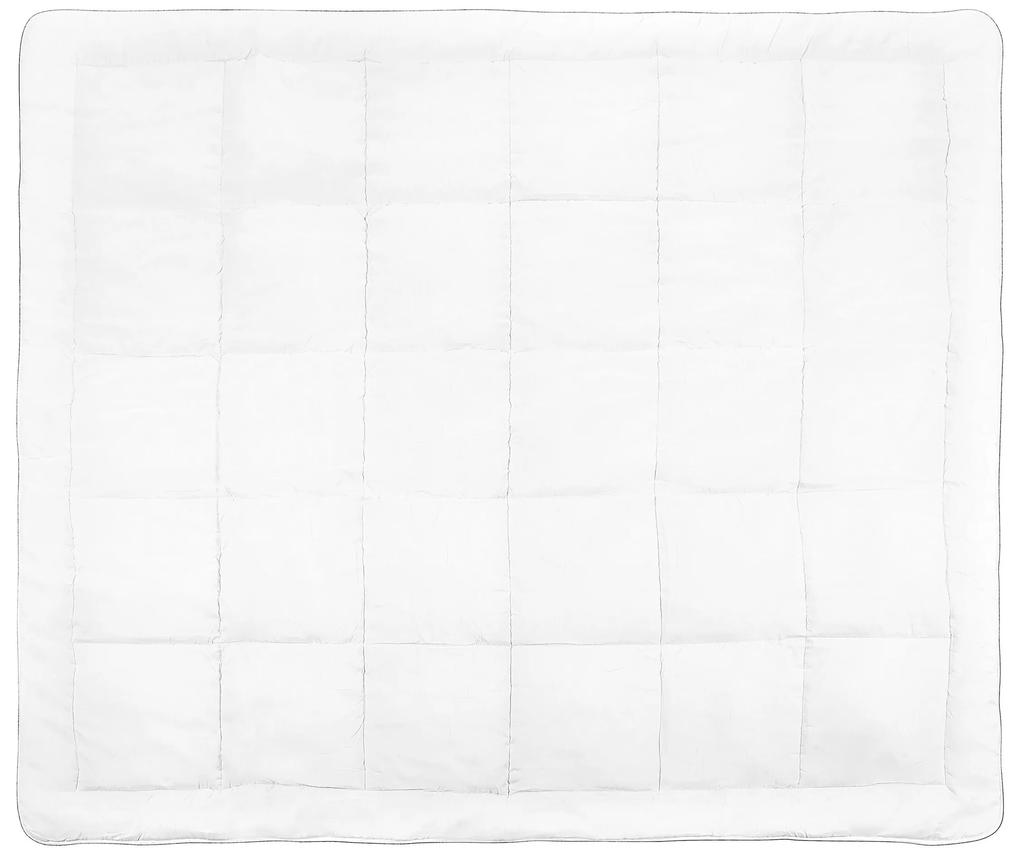 Edredão extra quente de algodão japara branco 200 x 220 cm HOWERLA  Beliani